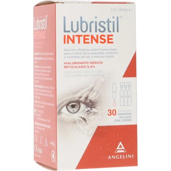 Lubristil Intense Hialuronato Sódico Reticulado 0,4% 30 Unidosis