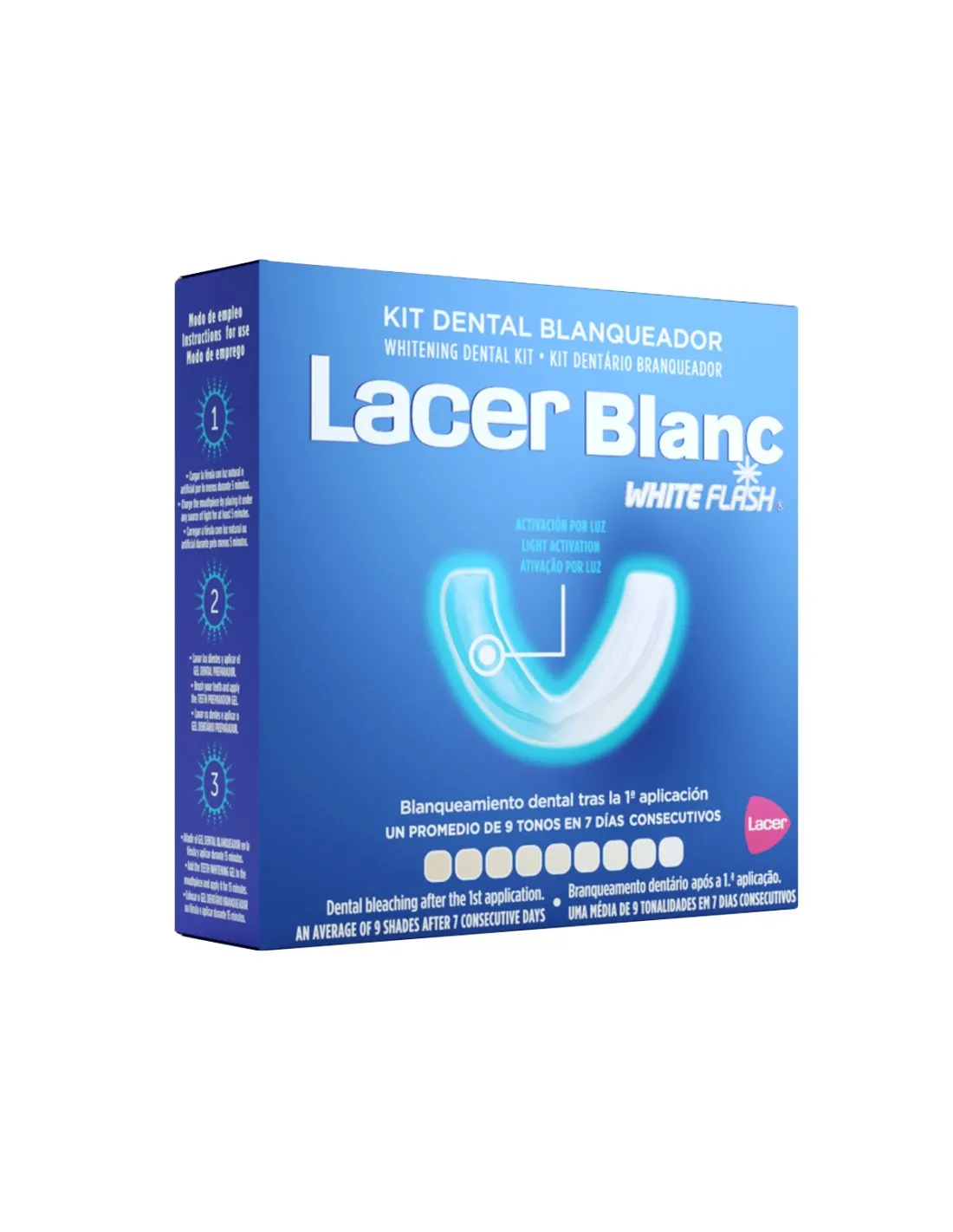 LacerBlanc White Flash Kit Dental Blanqueador