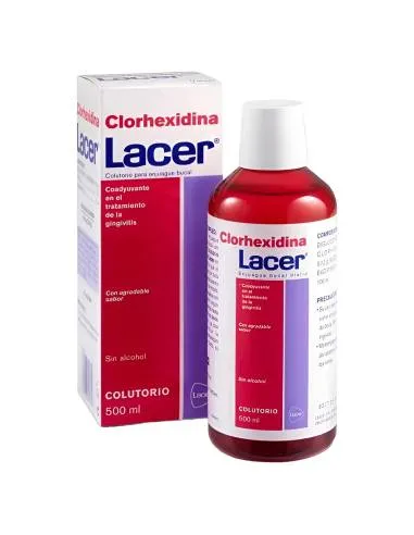 LACER CLORHEXIDINA COLUTORIO 500ML