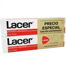 Lacer Pasta Dental Duplo 125 ml + 125ml