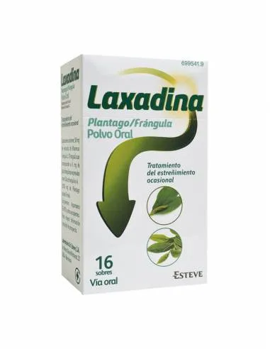 LAXADINA PLANTAGO-FRANGULA 16 SOBRES POLVO ORAL