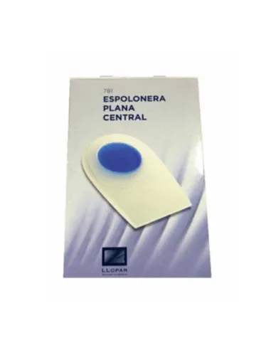 LLOPAR TALONERA ESPOLÓN PLANA CENTRAL TALLA M 1 PAR