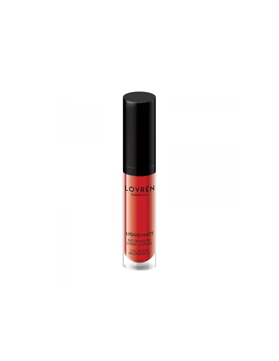 LOVREN Lápiz Labial Líquido Mate Color Rojo Intenso 3,5 ml