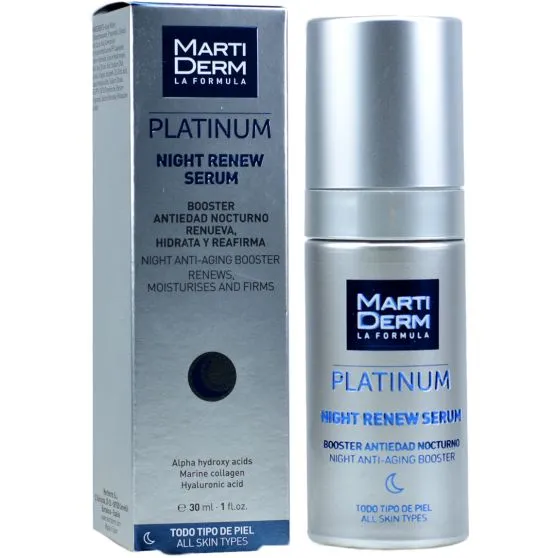 Martiderm Platinum Night Renew Serum