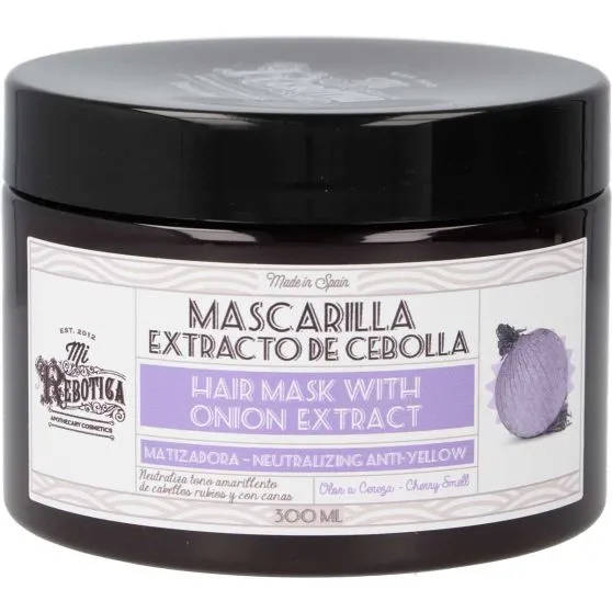Mi Rebotica Mascarilla de cebolla para matizar tonos amarillos