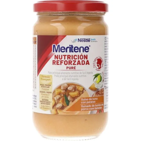 Meritene Nutrición Reforzada Guiso de Lomo con Patatas