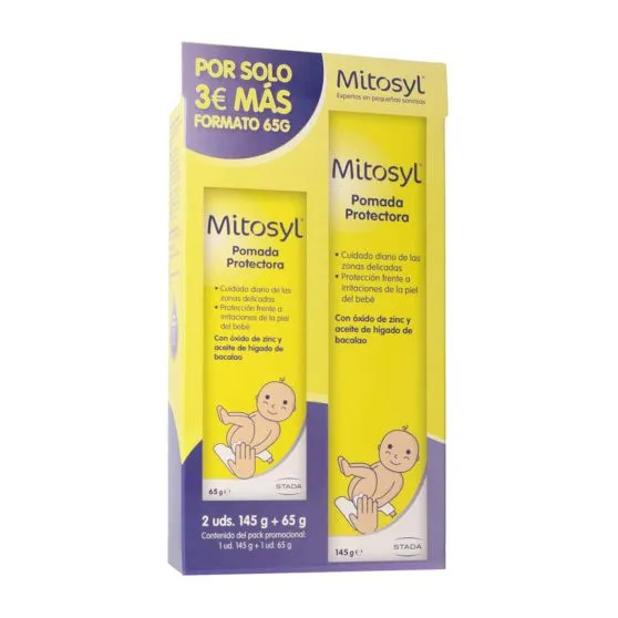 Mitosyl Pack Ahorro Pomada Protectora 145 g + 65 g