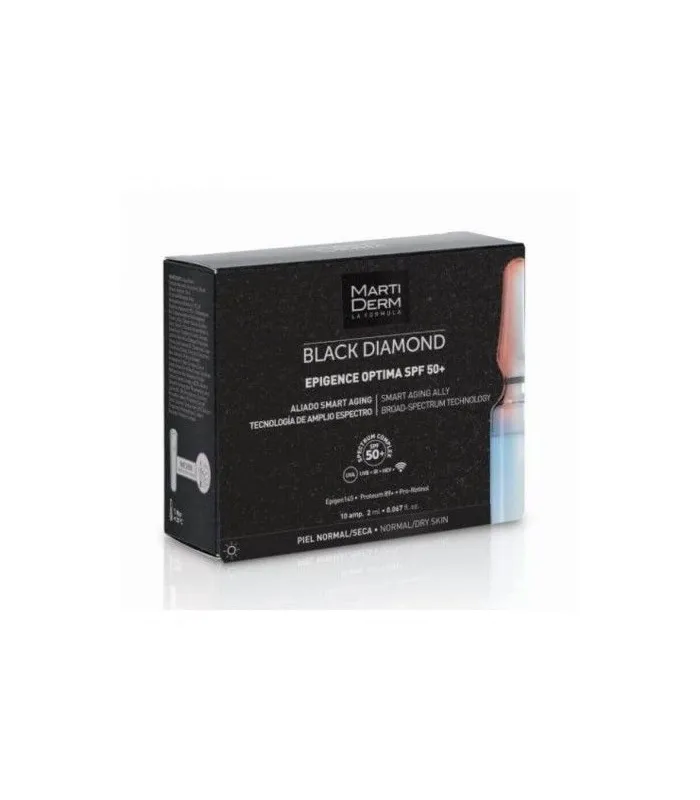 Martiderm Epigence Optima SPF50+, 10 Ampollas