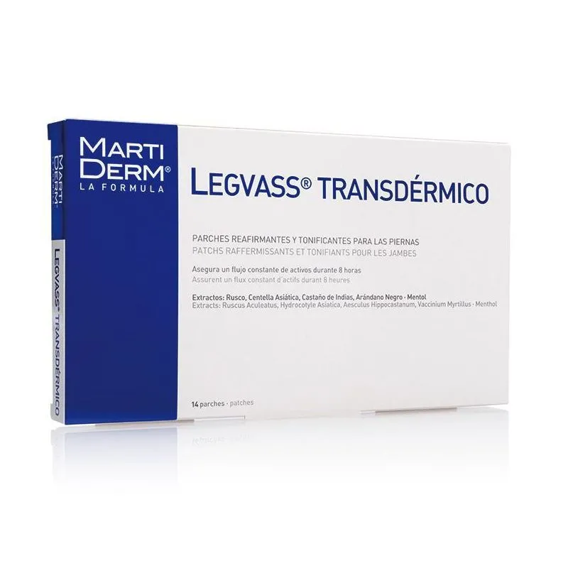 Martiderm Legvass Transdérmico 14 Parches