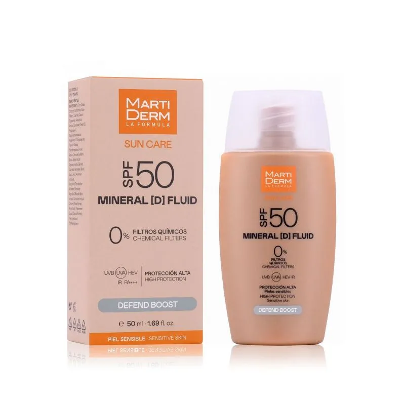 Martiderm Sun Care Mineral [D] Fluid SPF-50 50ml