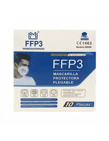 MASCARILLA FFP3 10 UNIDADES