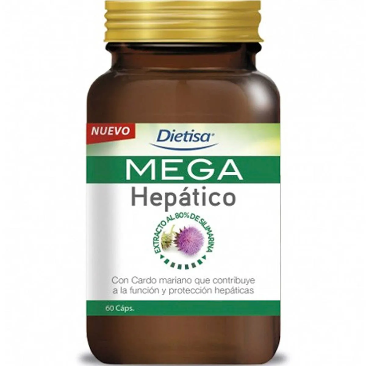 Mega hepático (60 caps) Dietisa