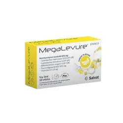 Megalevure Probiótico Plátano 10 Sobres