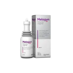 Melagyn Solución Vaginal 100 ml + Cánula Vaginal