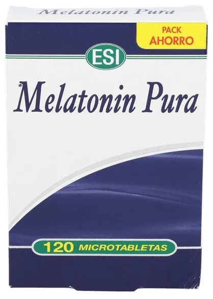 MELATONIN (120MTABL) PURA 1 MG. ESI