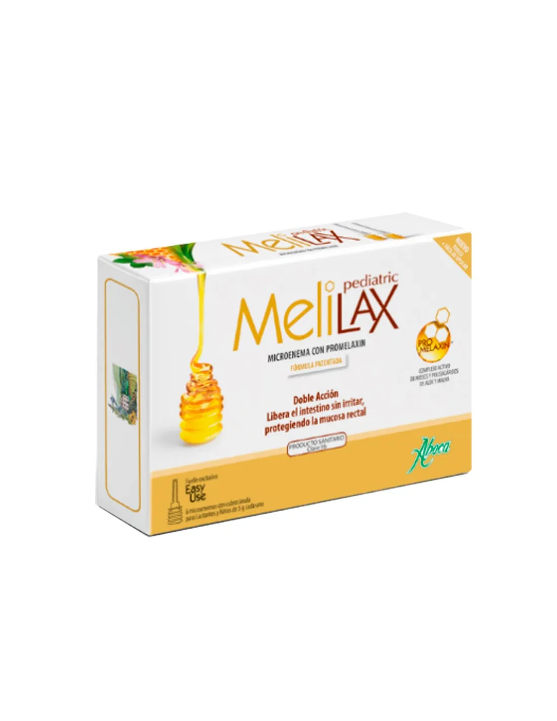 ABOCA Melilax Pediatric 6 Microenemas de 5 g