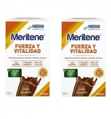 Meritene Fuerza y Vitalidad Chocolate Duplo 15+15 Sobres