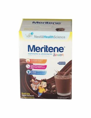MERITENE JUNIOR BATIDO CHOCOLATE 15 SOBRES