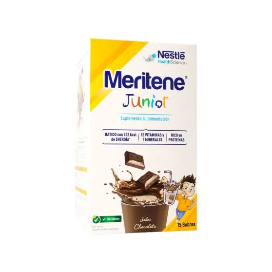 Meritene Junior Batidos Chocolate 15 sobres