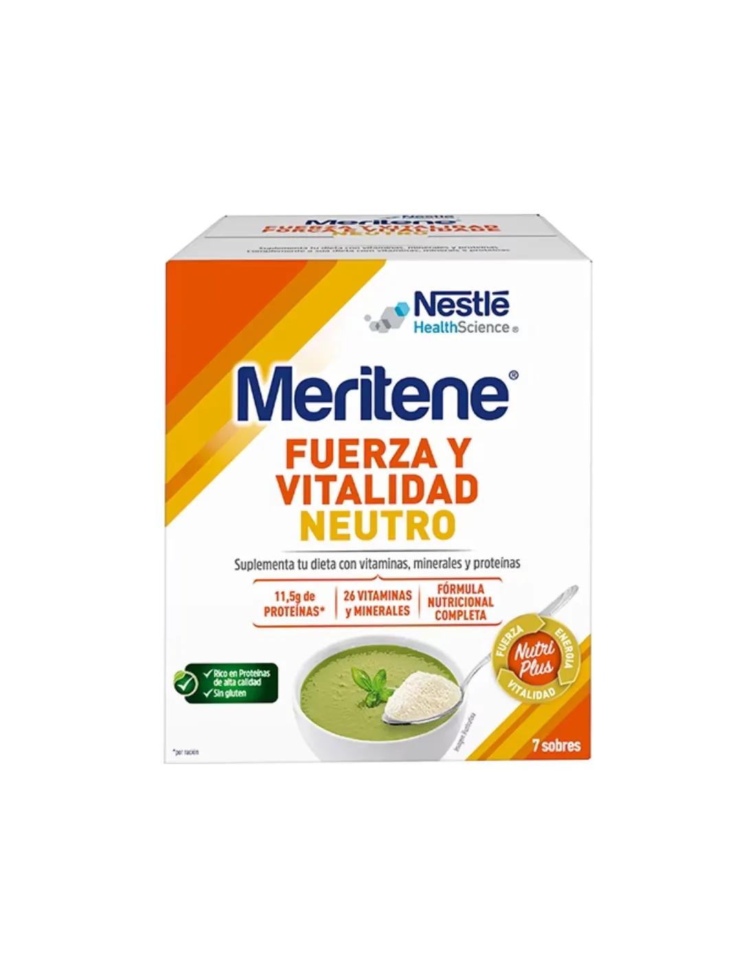 Meritene Fuerza y Vitalidad Neutro 7 Sobres