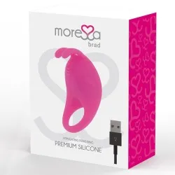 Moressa Anillo Vibrador Silicona Recargable Rosa