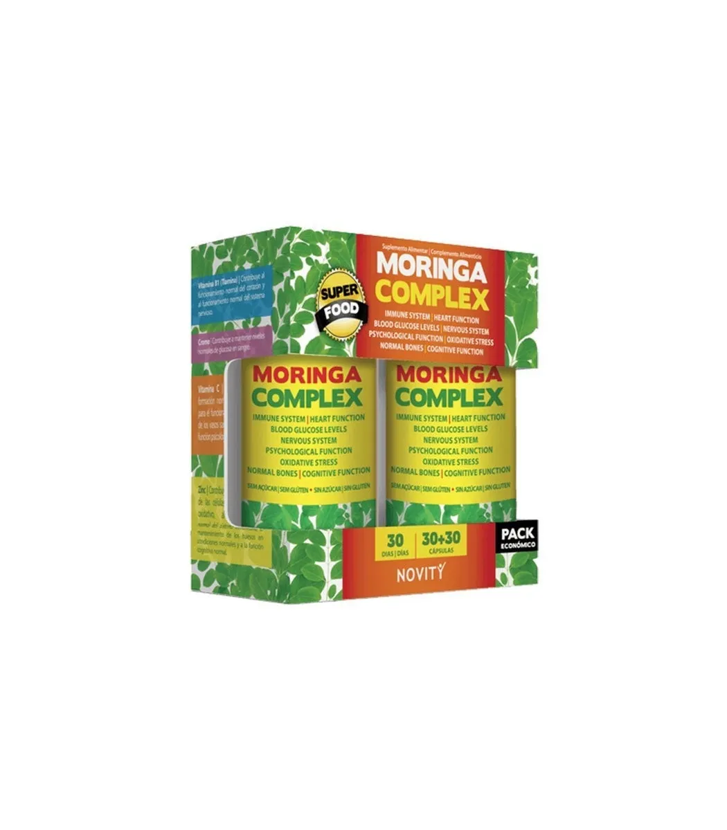 Moringa Comlex Pack Económico (30 + 30 caps) Novity - Dietmed