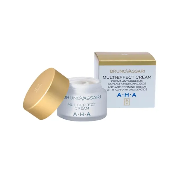 Multi Effect Cream | Crema antiarrugas 50ml - AHA - Bruno Vassari ®
