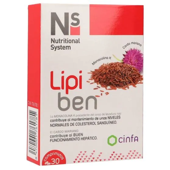NS Lipi ben para el colesterol y el hígado