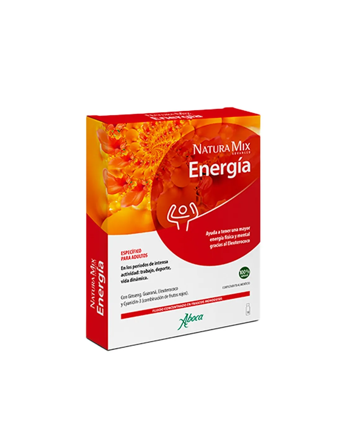 ABOCA Natura Mix Advanced Energía Concentrado Fluido 10 Frascos