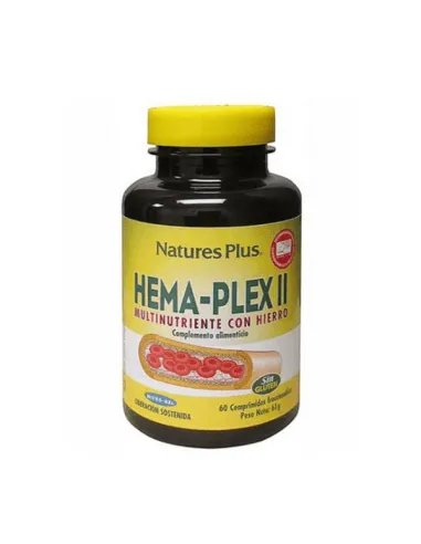 NATURE'S PLUS HEMAPLEX II 60 COMPRIMIDOS