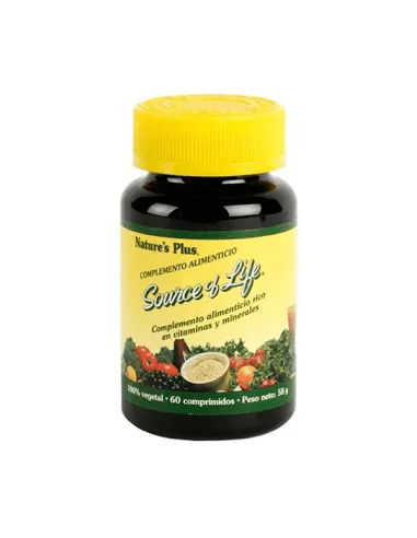 NATURE'S PLUS SOURCE OF LIFE 60 COMPRIMIDOS
