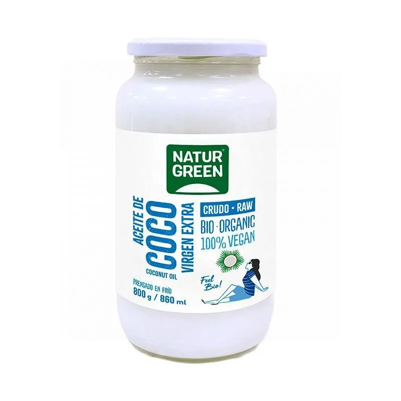 NaturGreen Aceite Ecológico Coco Virgen 860ml
