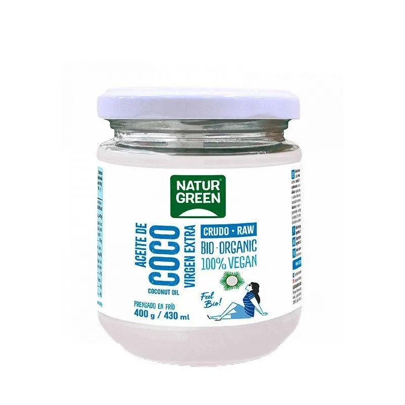 NaturGreen Aceite Ecológico de Coco Virgen 430ml