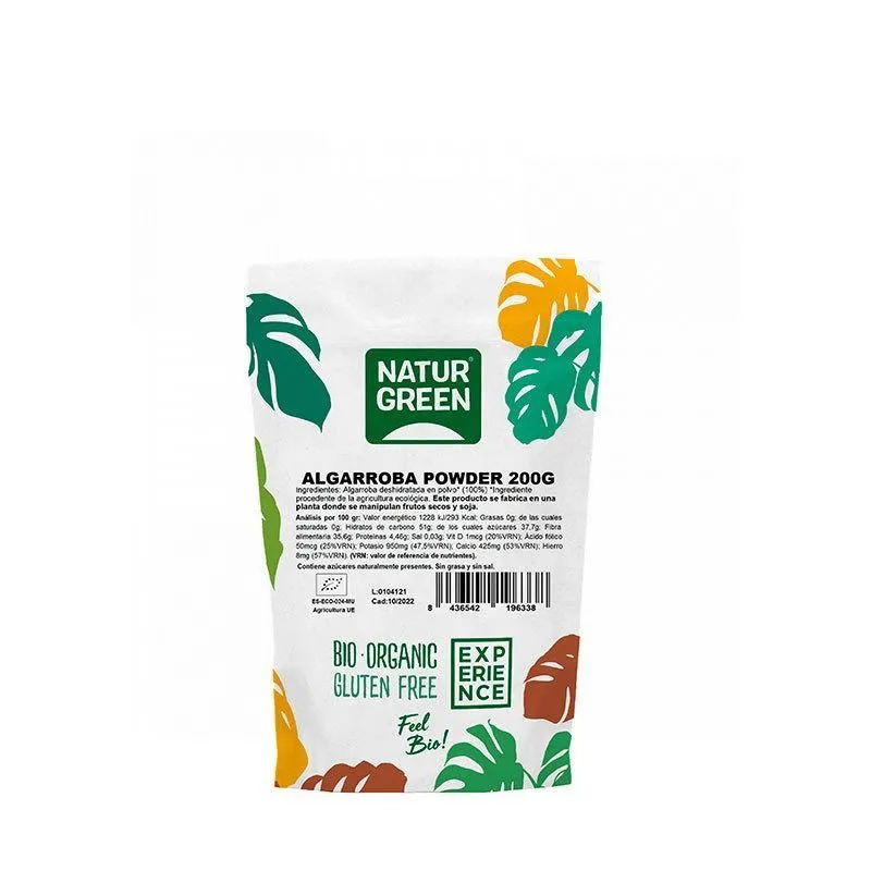 NaturGreen Algarroba Ecológica en Polvo 200gr