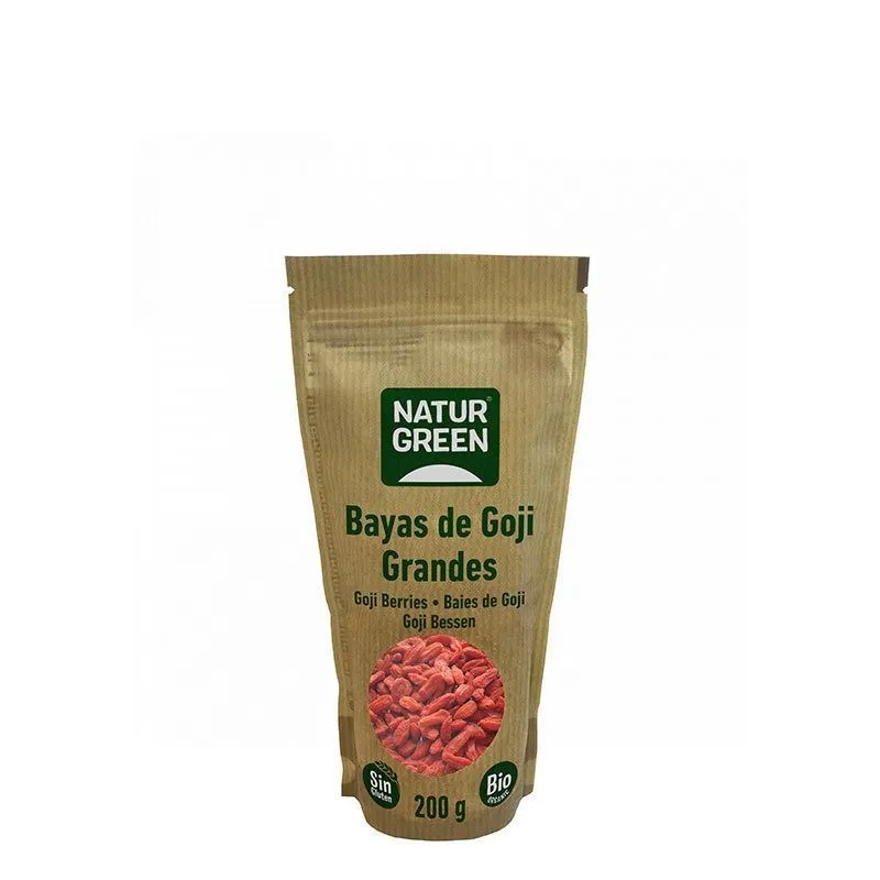 NaturGreen Bayas de Goji Ecológicas Grandes 200gr