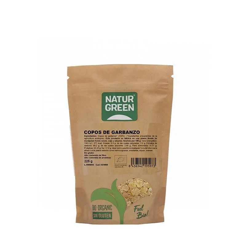 NaturGreen Copos de Garbanzo Bio 225gr