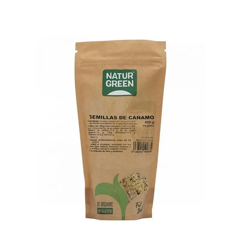 NaturGreen Semillas Ecológicas de Cáñamo 400gr