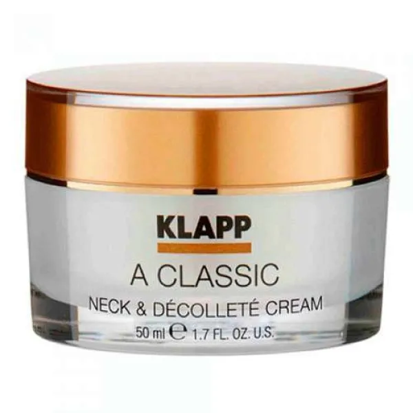 Neck & Decollete Cream | Crema revitalizante para cuello y escote 50ml - A Classic - Klapp ®