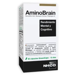Nhco AminoBrain Rendimiento mental y cognitivo 50 Cápsulas