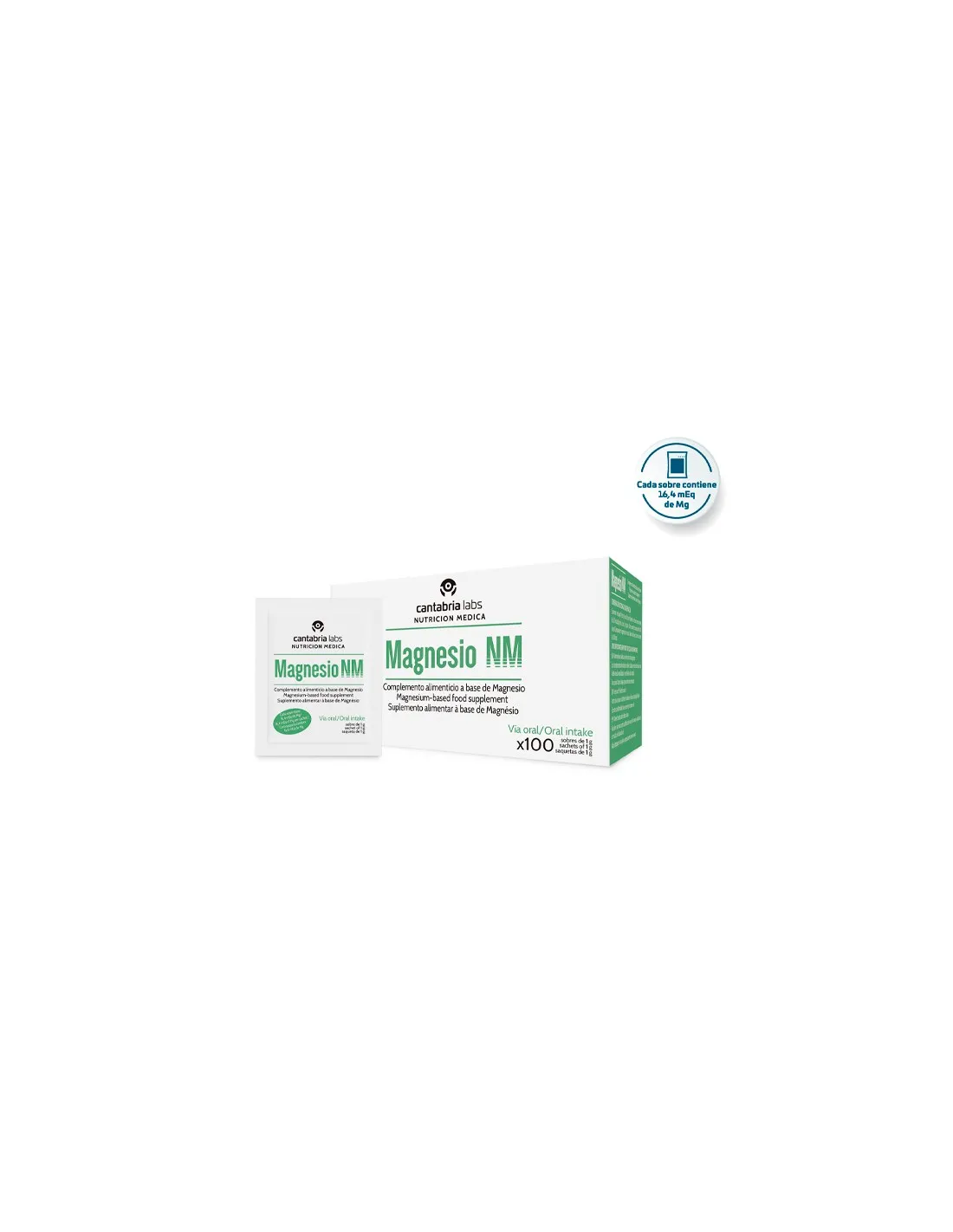 NM Magnesio 100 Sobres de 1g