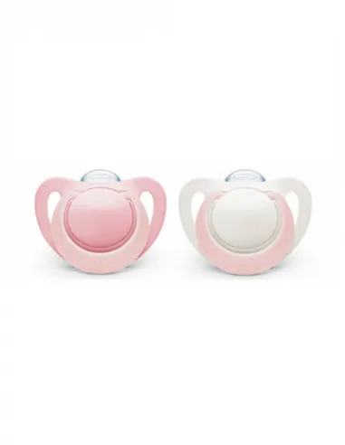 NUK CHUPETE GENIUS SILICONA 6-18 MESES 2 UNIDADES