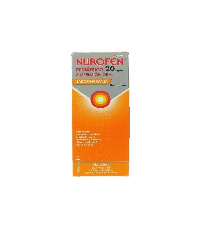 Nurofen Pediatrico 20 Mg/Ml Suspension Oral 200ml