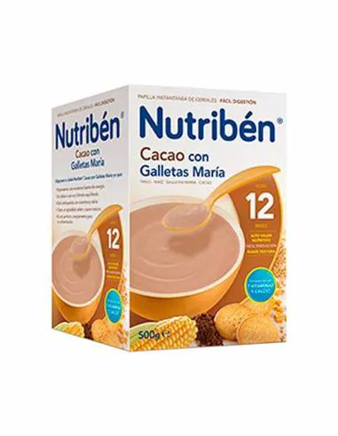 NUTRIBEN CACAO CON GALLETAS MARIA 500 GR DUPLO