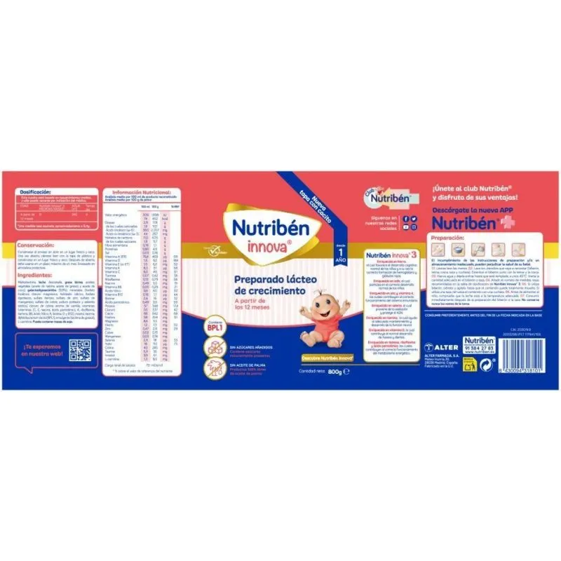 Nutriben Innova 3 800gr