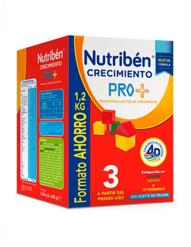 NUTRIBÉN LECHE CRECIMIENTO 1200 G