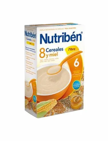 NUTRIBEN PAPILLA 8 CEREALES MIEL FIBRA  600 G