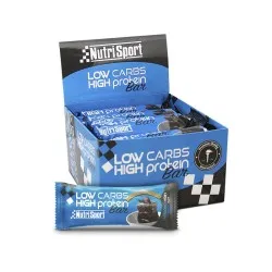 Nutrisport Barritas Proteicas High Protein Low Carb Brownie 16 Unidades