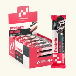 Nutrisport Barritas Protein Boom Cookies Cream 24 Unidades