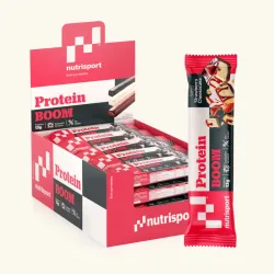 Nutrisport Barritas Protein Boom Strawberry Cheesecake 24 Unidades