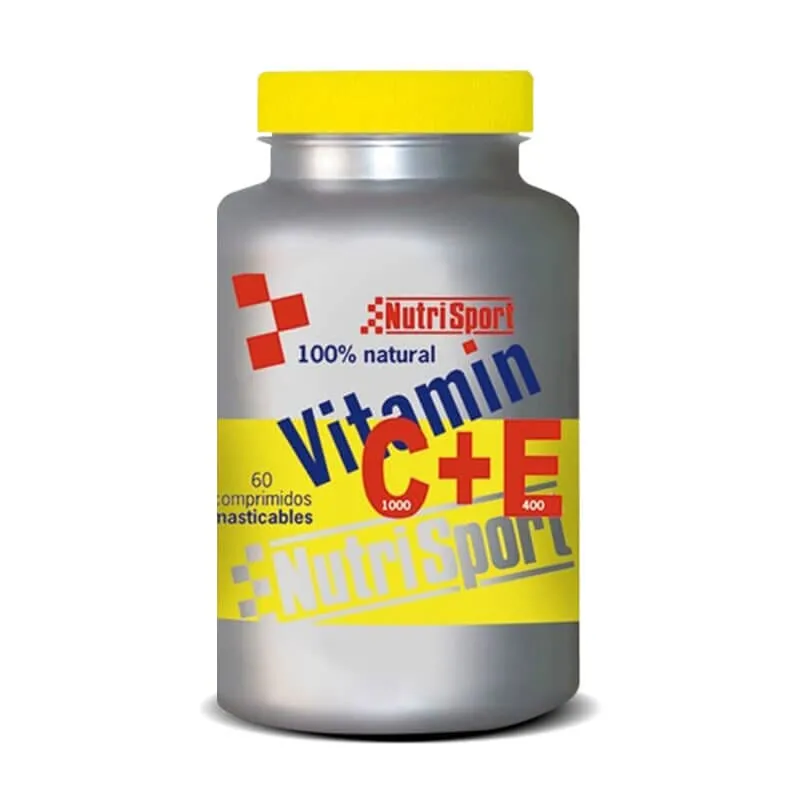 VITAMIN C+E 60 Tabletas Masticables